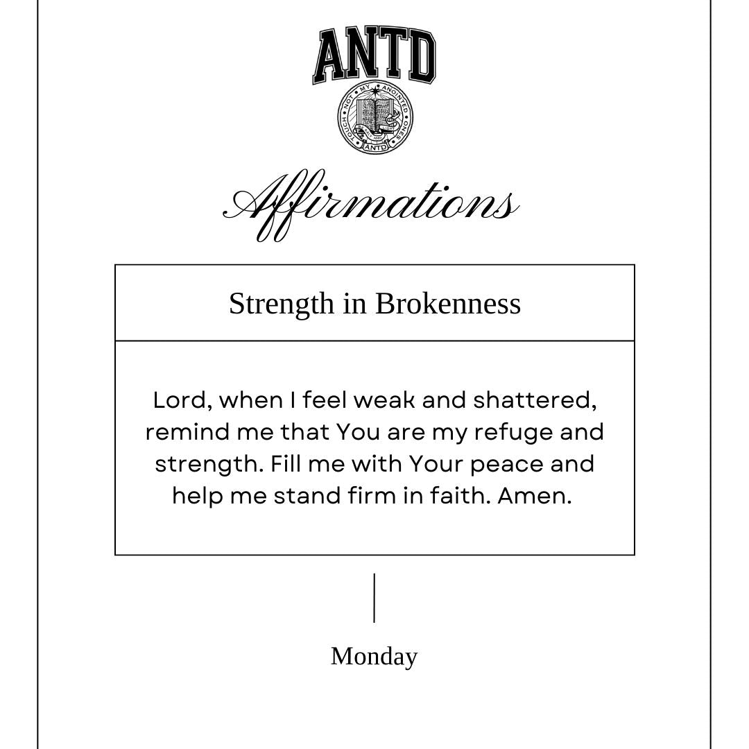 7-Day ANTD Prayer Affirmations for Strength, Healing & Letting Go - (Printable PDF)